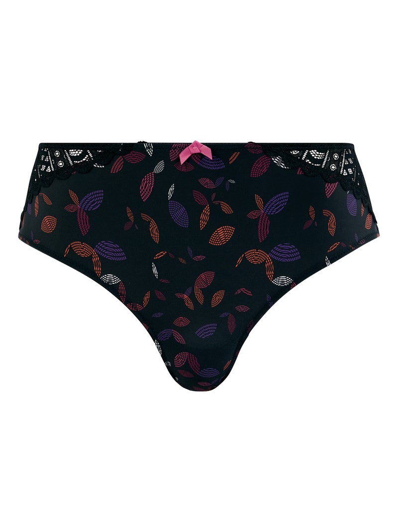 Shorty Talentueuse Billet Doux Noir Orange Bleu - Kiabi