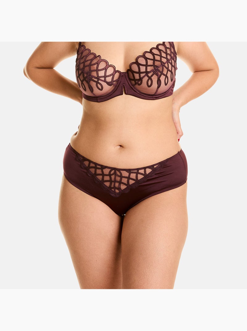 Shorty tanga ANTHOLOGIE - Pomm'Poire Rouge - Kiabi