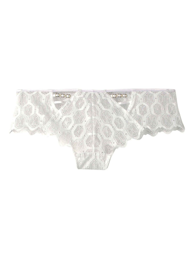 Shorty tanga brésilien IMPREVISIBLE - Pomm'Poire Blanc - Kiabi