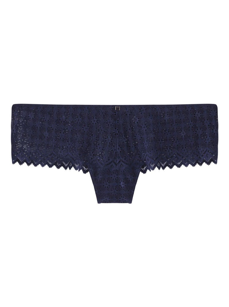 Shorty tanga CULOTTEE - Camille Cerf & Pomm'Poire Bleu - Kiabi
