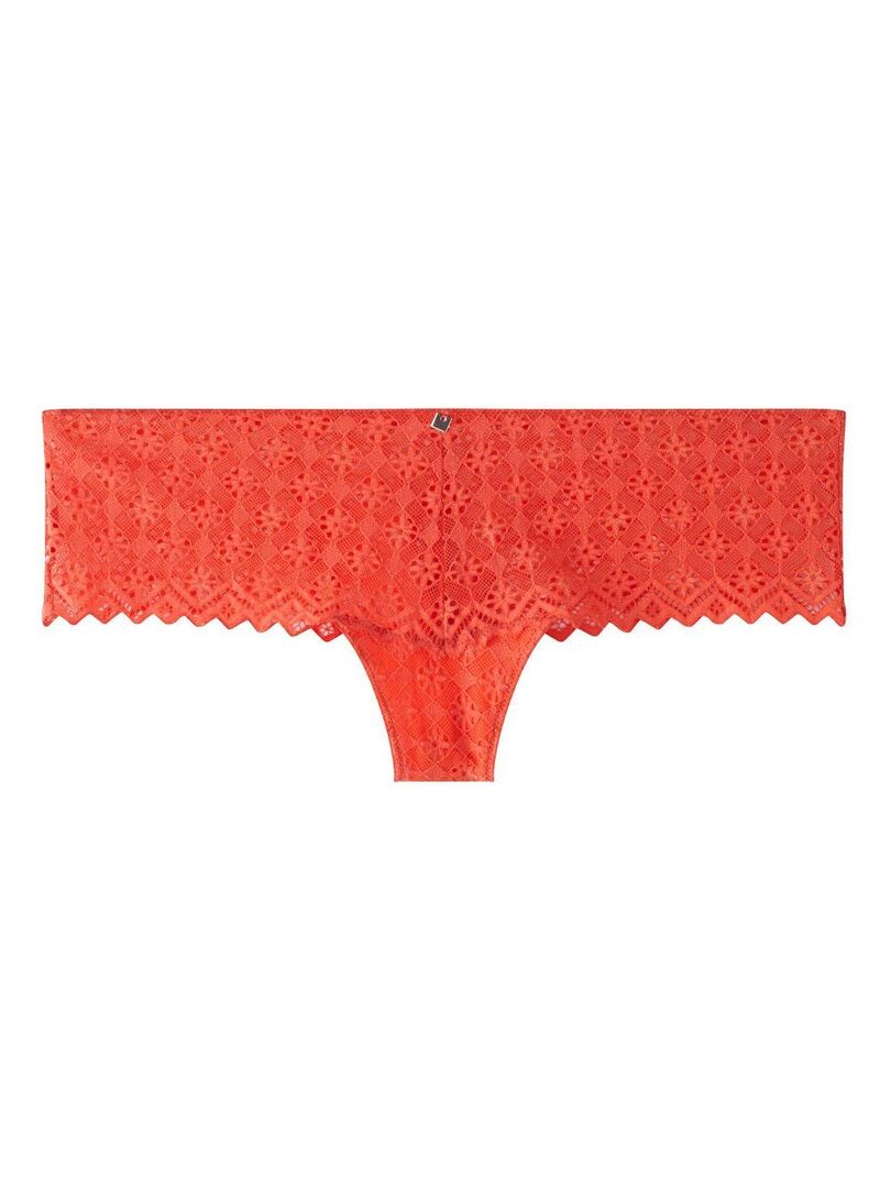 Shorty tanga CULOTTEE - Camille Cerf & Pomm'Poire Orange - Kiabi