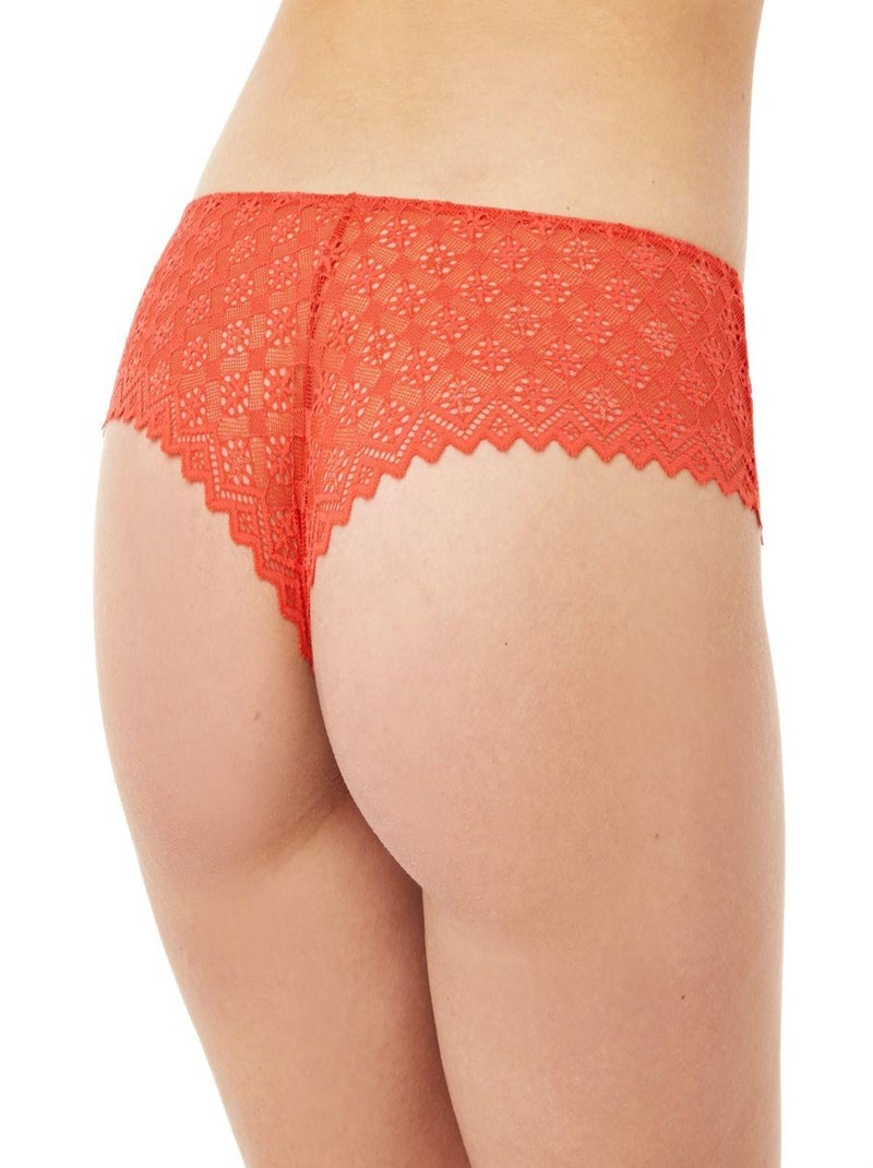 Shorty tanga CULOTTEE - Camille Cerf & Pomm'Poire Orange - Kiabi