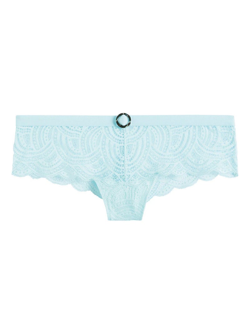 Shorty tanga DEESSE - Pomm'Poire Bleu - Kiabi