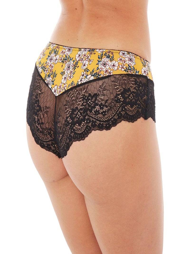 Shorty tanga EVITA - Pomm'Poire Jaune - Kiabi