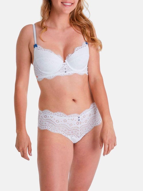 Shorty tanga FAIENCE - Brigitte Bardot Lingerie - Kiabi Shorty tanga FAIENCE - Brigitte Bardot Lingerie - Kiabi