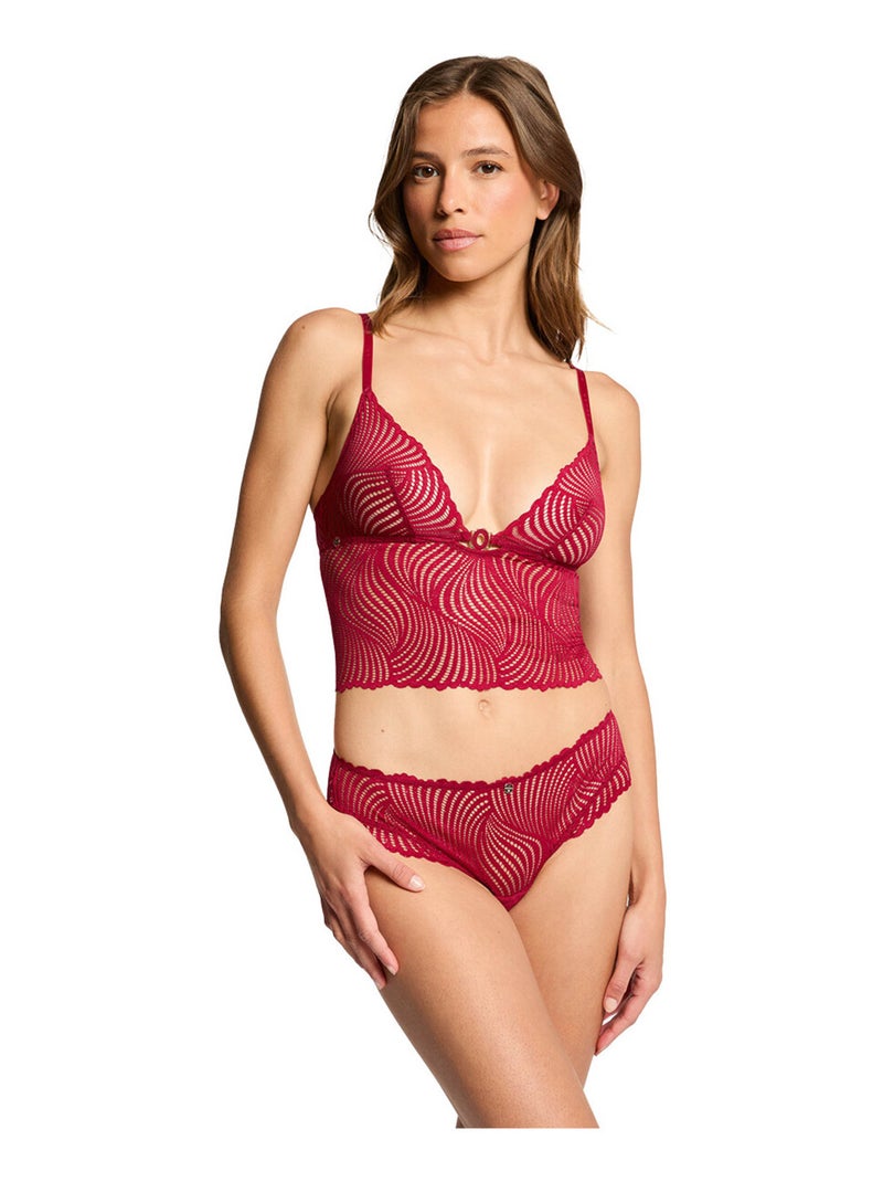 Shorty tanga GLORY - Morgan Lingerie Violet - Kiabi