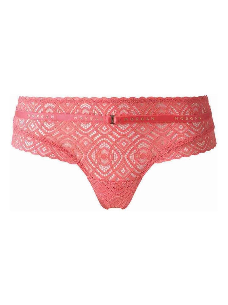 Shorty tanga GWEN - Morgan Lingerie Rose - Kiabi