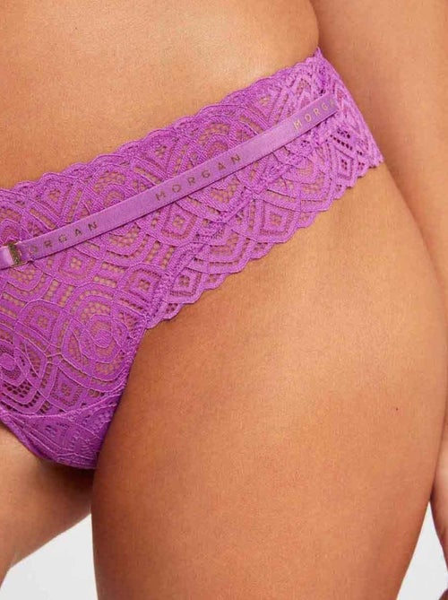 Shorty tanga GWEN - Morgan Lingerie - Kiabi
