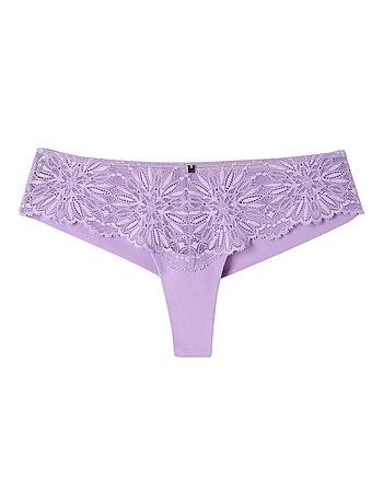 Shorty tanga LILAS - Camille Cerf & Pomm'Poire