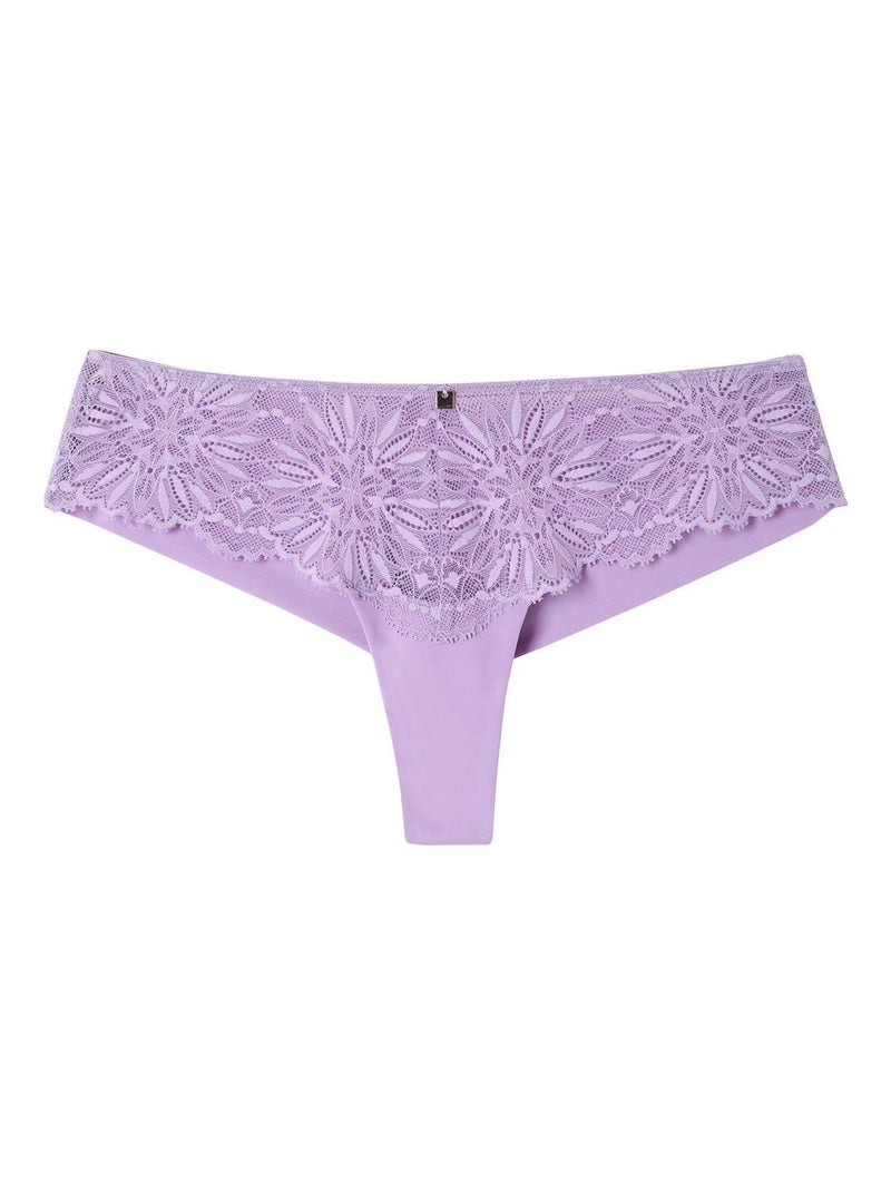 Shorty tanga LILAS - Camille Cerf & Pomm'Poire Violet - Kiabi