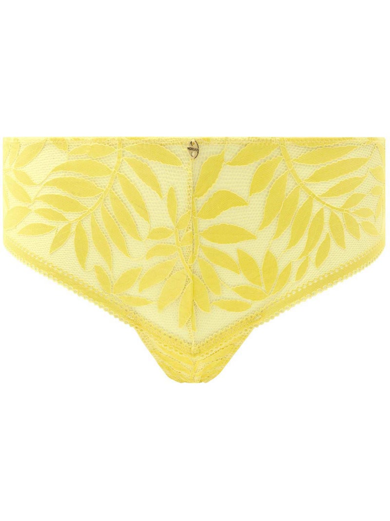 Shorty Tanga LINA - Morgan Lingerie Jaune - Kiabi