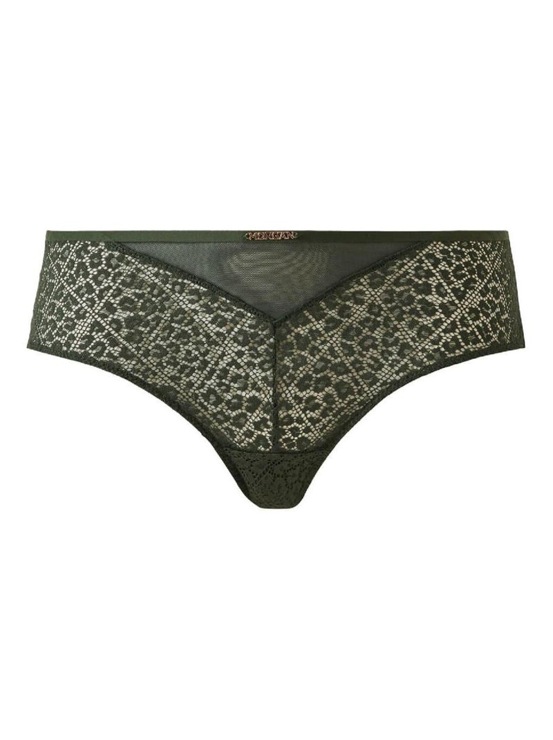 Shorty tanga MAELLE - Morgan Lingerie Vert - Kiabi