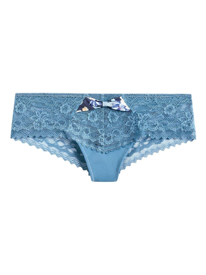Shorty tanga OH LA LA - Pomm'Poire Bleu - Kiabi