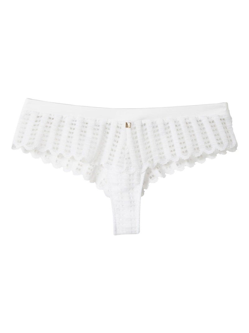 Shorty tanga SPECULOOS - Camille Cerf & Pomm'Poire Blanc - Kiabi
