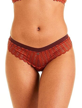 Shorty tanga SPECULOOS - Camille Cerf & Pomm'Poire