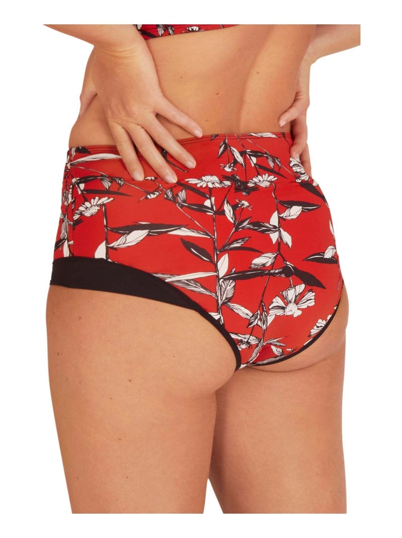 Shorty TULLE DESIGN Noir Rouge - Kiabi