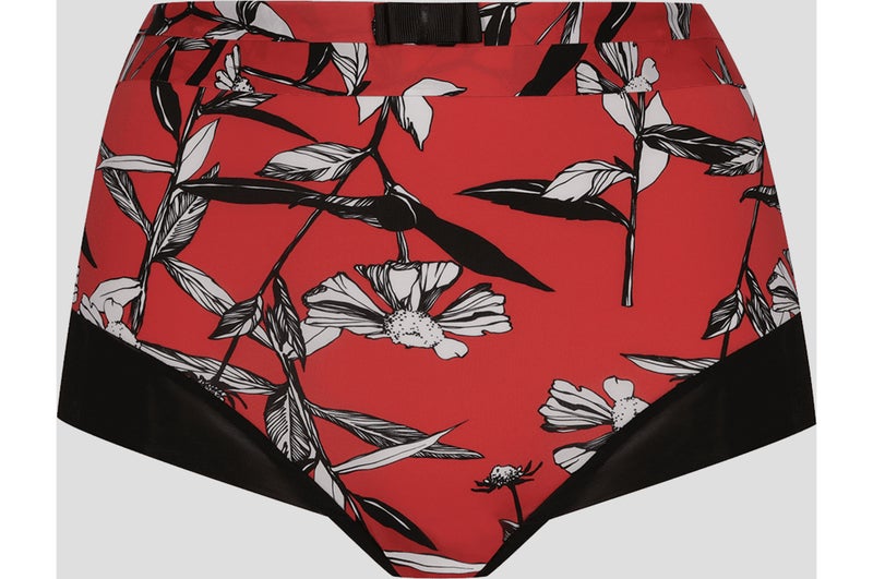 Shorty TULLE DESIGN Noir Rouge - Kiabi
