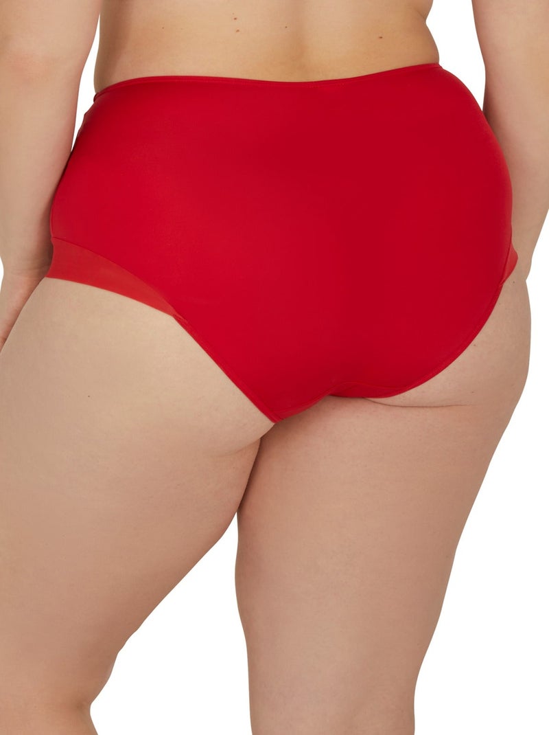 Shorty TULLE DESIGN Rouge cachemire - Kiabi