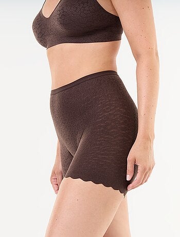 Shorty uni en dentelle