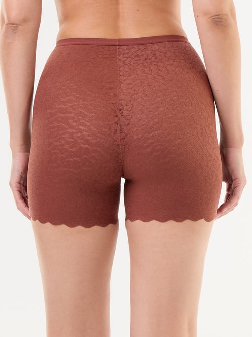 Shorty uni en dentelle - Kiabi Shorty uni en dentelle - Kiabi