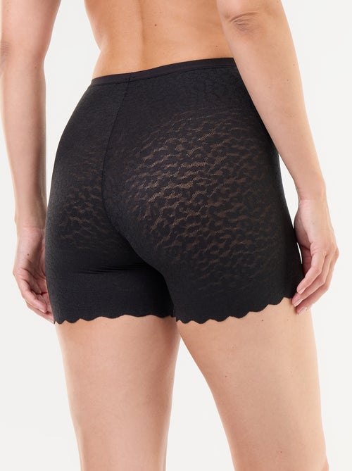 Shorty uni en dentelle - Kiabi