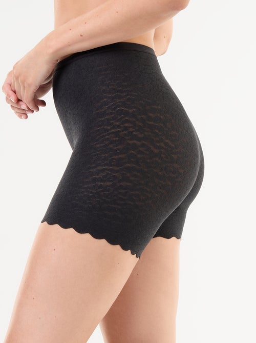 Shorty uni en dentelle - Kiabi