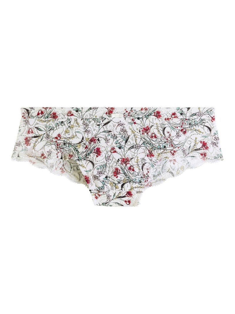 Shorty UNIVERS - Pomm'Poire Blanc - Kiabi