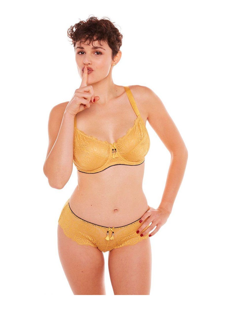 Shorty ZAZIE - Pomm'Poire Jaune - Kiabi