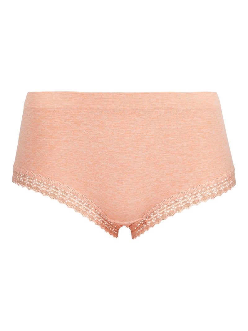 Shorty Zen Dentelle Billet Doux Vieux rose - Kiabi