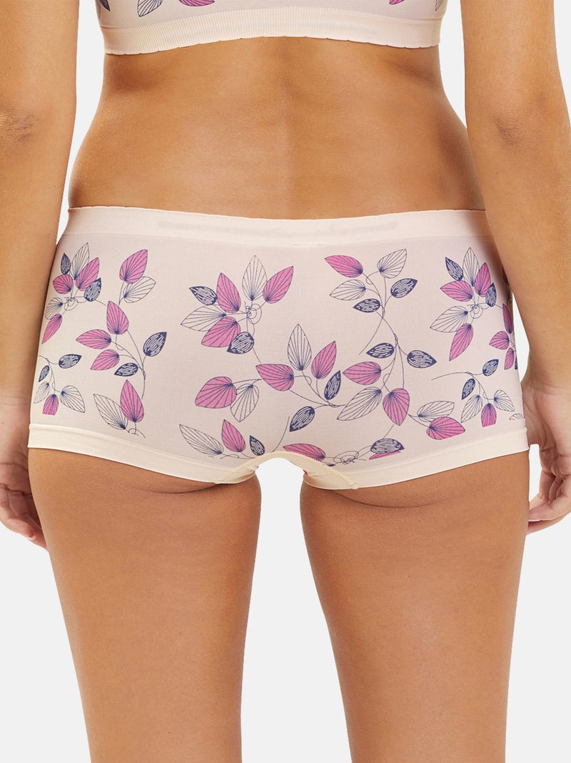 Shorty Zen Fantaisie Billet Doux Bleu Rose - Kiabi