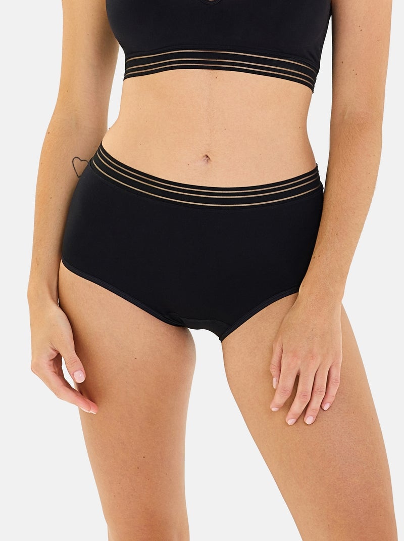 Shorty Zen Light Billet Doux Noir - Kiabi