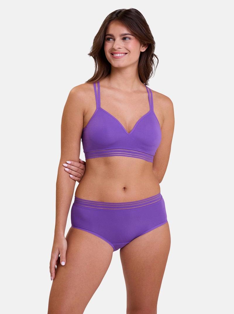 Shorty Zen Light Billet Doux Violet - Kiabi