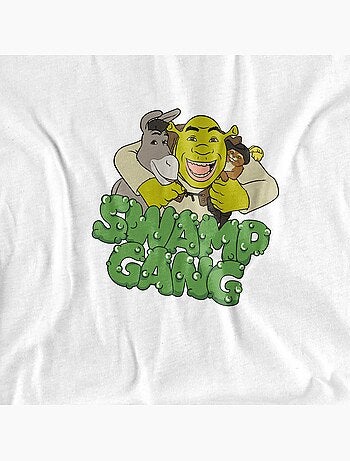 Shrek - T-shirt SWAMP GANG (Âne, Le chat botté, Shrek)