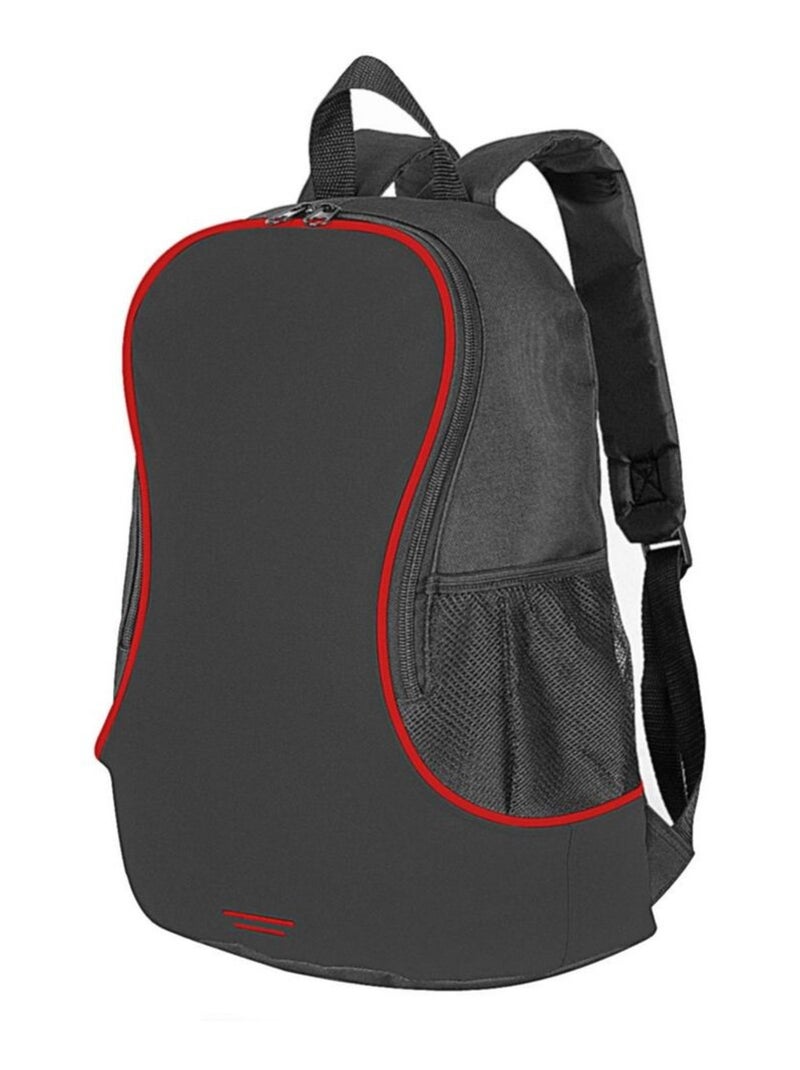 Shugon - Sac à dos FUJI - 10 litres Noir Rouge - Kiabi