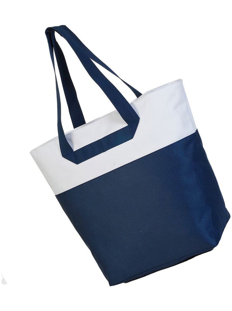 Shugon - Tote bag TENERIFE Bleu Bleu marine Blanc - Kiabi