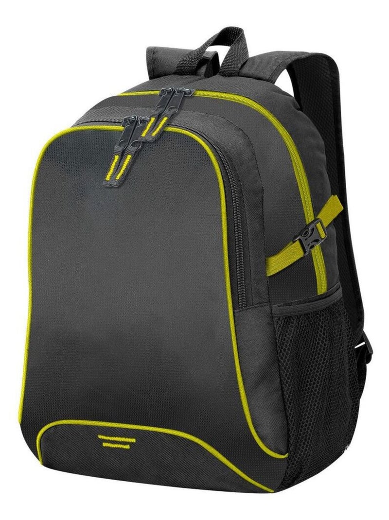 Shugon Osaka - Sac à dos basique (30 litres) Noir Jaune - Kiabi