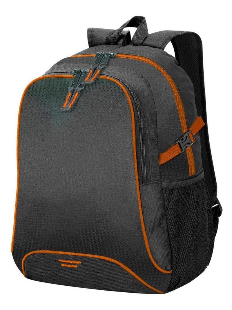 Shugon Osaka - Sac à dos basique (30 litres) Noir Orange - Kiabi