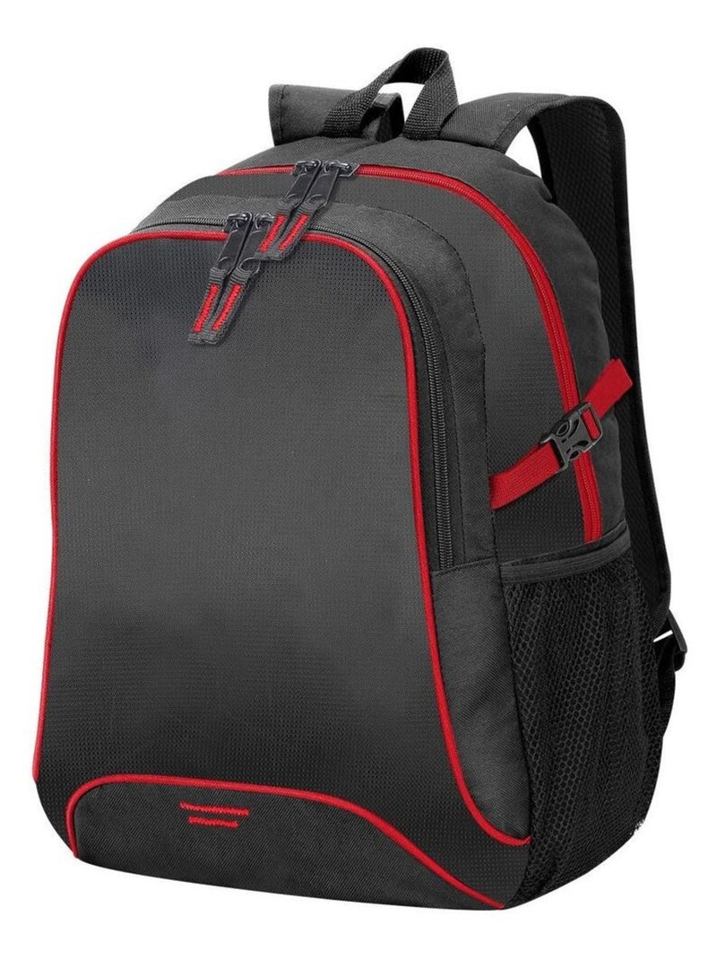 Shugon Osaka - Sac à dos basique (30 litres) Noir Rouge - Kiabi