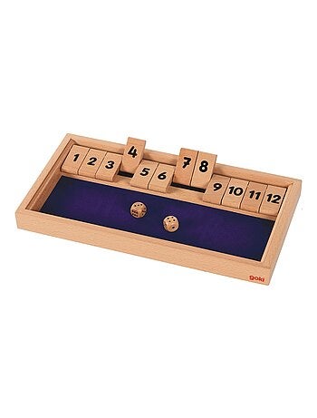 Shut the box - Jeu de dés