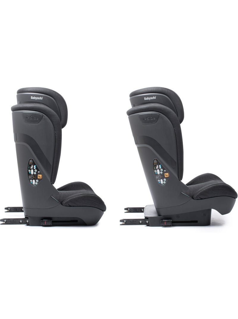 Siège auto - BABYAUTO - CAPAX BLACK LINE - 4-12 ans - I-Size - 100-150 cm Noir - Kiabi