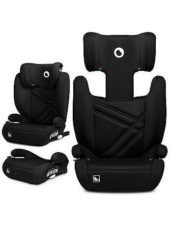 Siège auto 100-150cm LIONELO Hugo i-Size - ISOFIX - Groupe 2/3 - Appui-tête à mémoire de forme