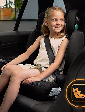 Siège auto 100-150cm LIONELO Hugo i-Size - ISOFIX - Groupe 2/3 - Appui-tête à mémoire de forme
