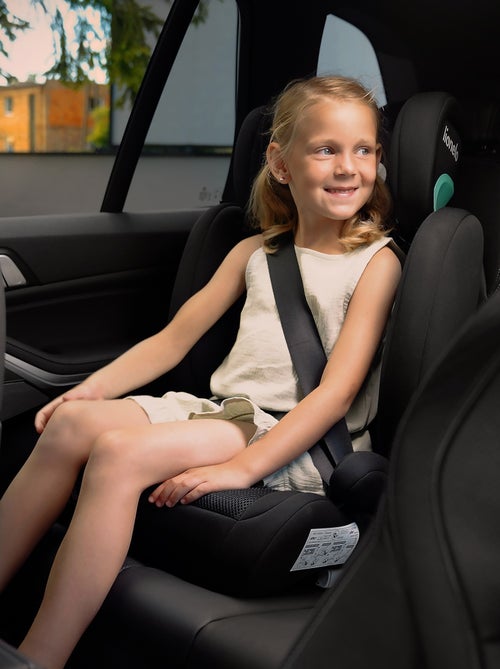 Siège auto 100-150cm LIONELO Hugo i-Size - ISOFIX - Groupe 2/3 - Appui-tête à mémoire de forme - Kiabi