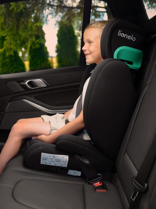 Siège auto 100-150cm LIONELO Hugo i-Size - ISOFIX - Groupe 2/3 - Appui-tête à mémoire de forme - Kiabi