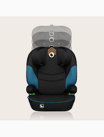 Siège auto 100-150cm LIONELO Lars i-Size - Assise large - Groupe 2/3 - Revêtement amovible