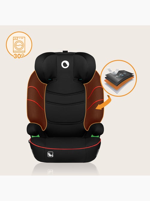 Siège auto 100-150cm LIONELO Lars i-Size - Assise large - Groupe 2/3 - Revêtement amovible - Kiabi Siège auto 100-150cm LIONELO Lars i-Size - Assise large - Groupe 2/3 - Revêtement amovible - Kiabi