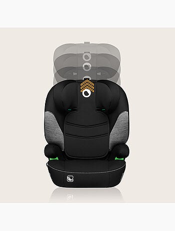 Siège auto 100-150cm LIONELO Lars i-Size - Assise large - Groupe 2/3 - Revêtement amovible