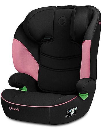 Siège auto 100-150cm LIONELO Lars i-Size - Assise large - Groupe 2/3 - Revêtement amovible