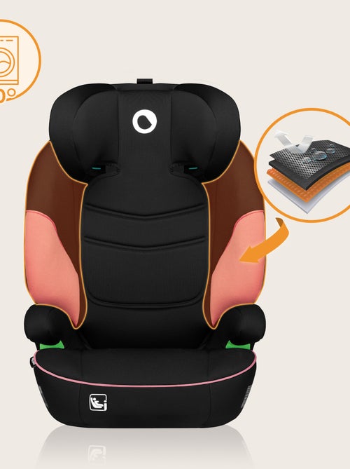 Siège auto 100-150cm LIONELO Lars i-Size - Assise large - Groupe 2/3 - Revêtement amovible - Kiabi