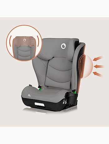 Siège auto 100-150cm LIONELO Neal i-Size - ISOFIX - Assise large - Porte-gobelet - Inclinable